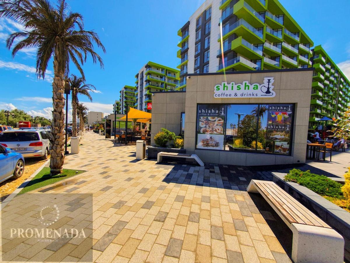 Rebeq Aparthotel Alezzi Beach Năvodari Eksteriør billede